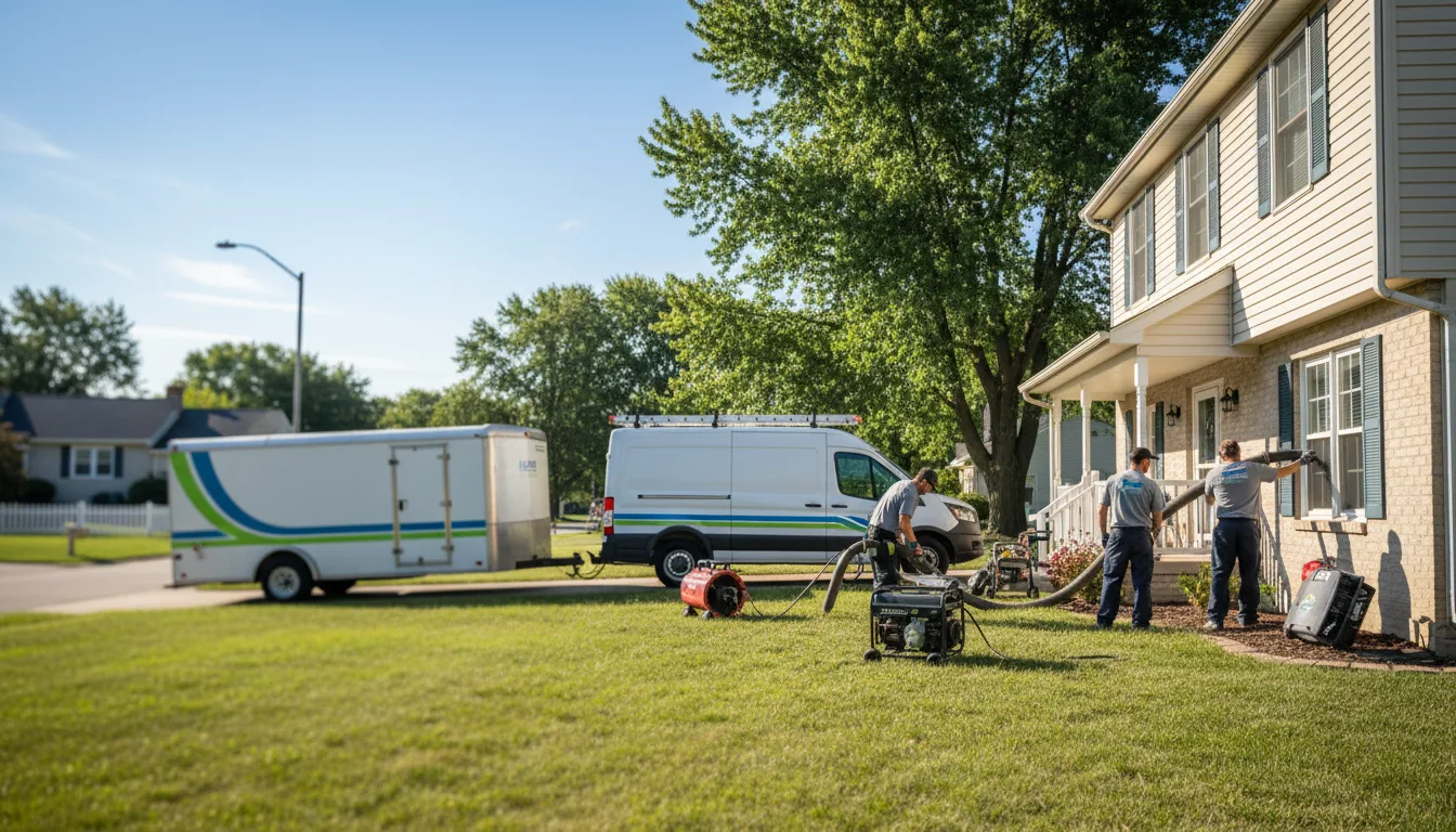 Flooded Basement Restoration And Cleanup With Repair in Chadwick, MO near me